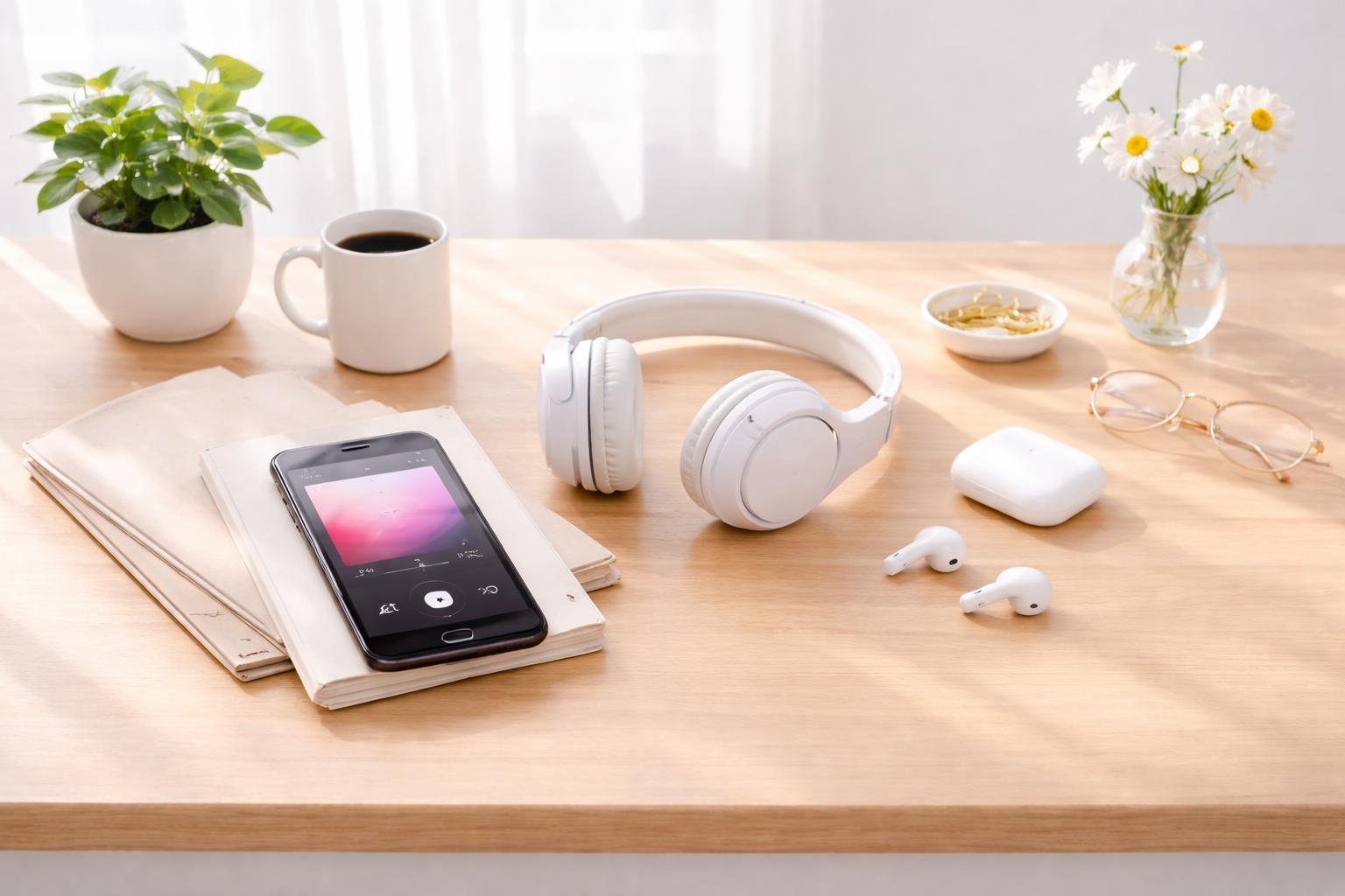 Listening A2 exam on computer